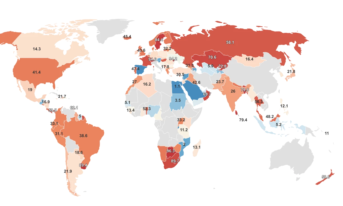 Rape Statistics By Country